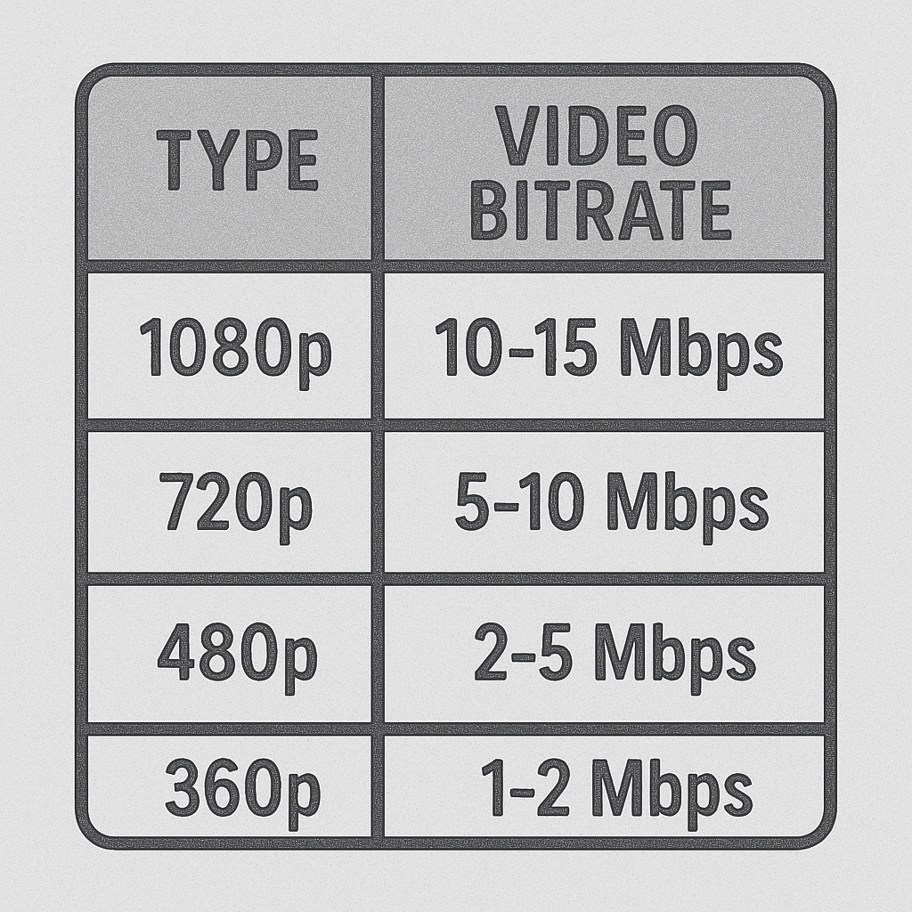 Ρυθμός Bitrate σε Κάμερες Κίνησης